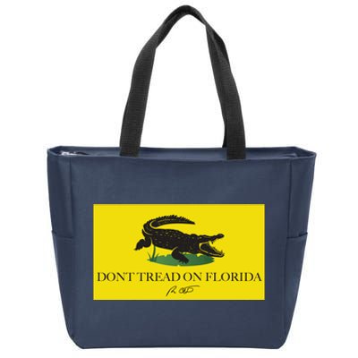 Don't Tread On Florida Ron Desantis Zip Tote Bag