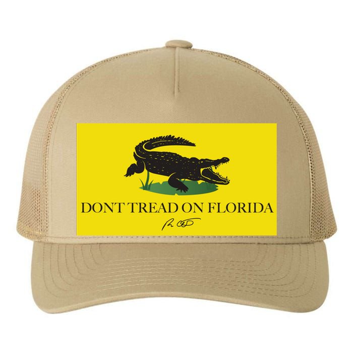 Don't Tread On Florida Ron Desantis Yupoong Adult 5-Panel Trucker Hat