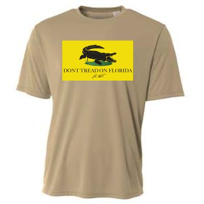 Don't Tread On Florida Ron Desantis Cooling Performance Crew T-Shirt