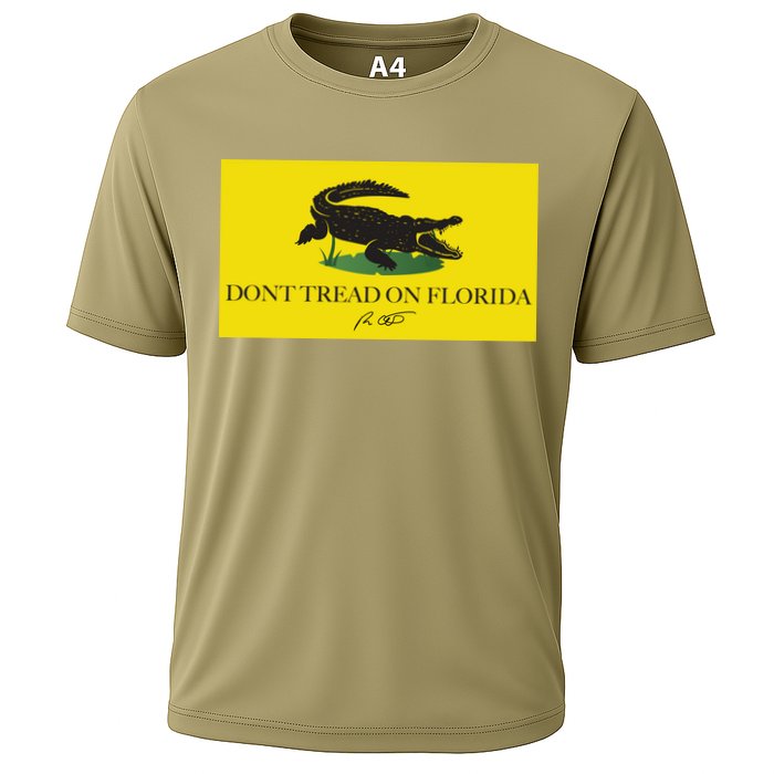 Don't Tread On Florida Ron Desantis Cooling Performance Crew T-Shirt