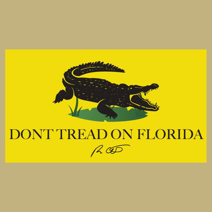 Don't Tread On Florida Ron Desantis Cooling Performance Crew T-Shirt