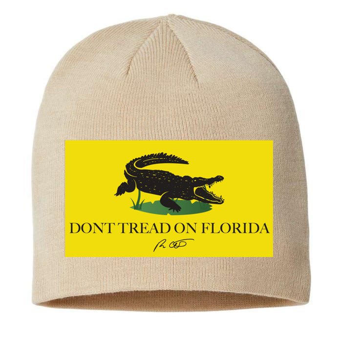 Don't Tread On Florida Ron Desantis Sustainable Beanie