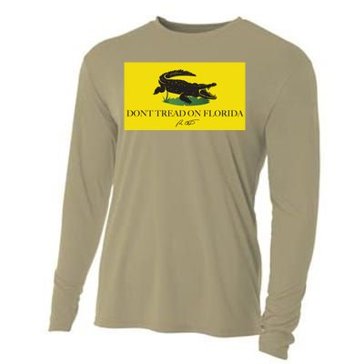 Don't Tread On Florida Ron Desantis Cooling Performance Long Sleeve Crew