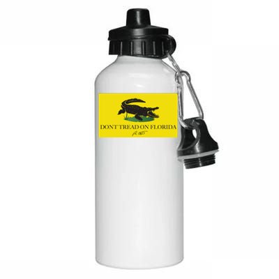 Don't Tread On Florida Ron Desantis Aluminum Water Bottle