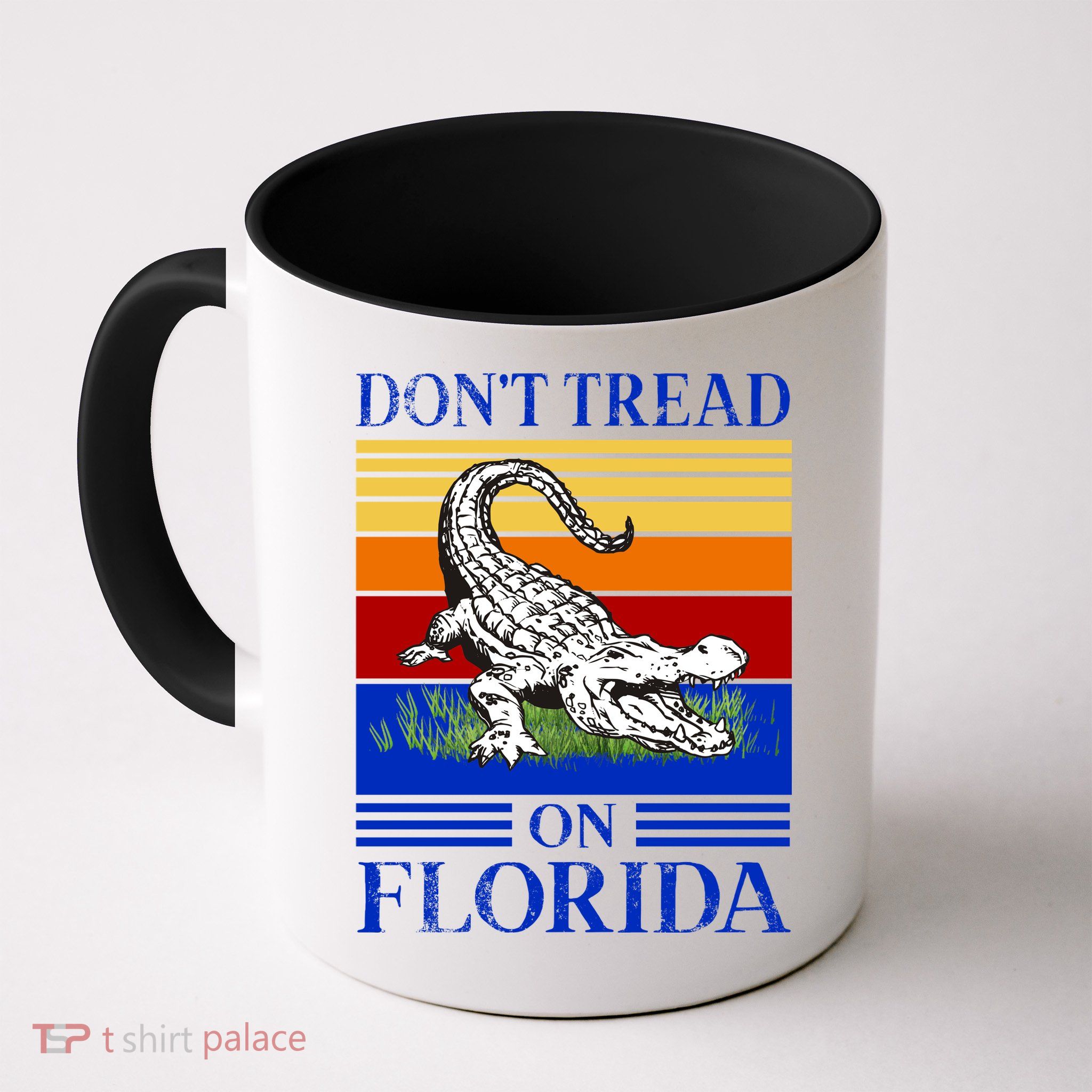 Don't Tread On Florida Gator Vintage Mug