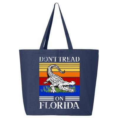 Don't Tread On Florida Gator Vintage 25L Jumbo Tote