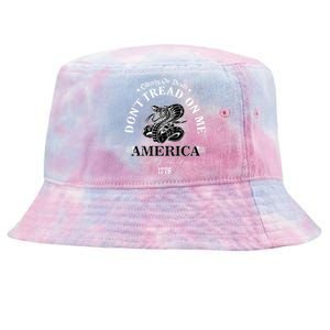 Dont Tread On Me Land Of The Free Liberty Or Death Tie-Dyed Bucket Hat