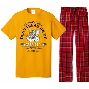 Dont Tread On Me Land Of The Free Liberty Or Death Pajama Set