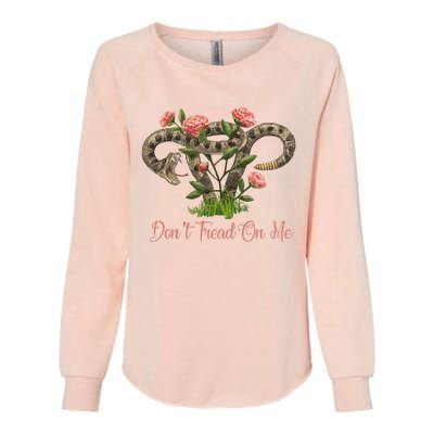 Don’T Tread On Me Womens California Wash Sweatshirt