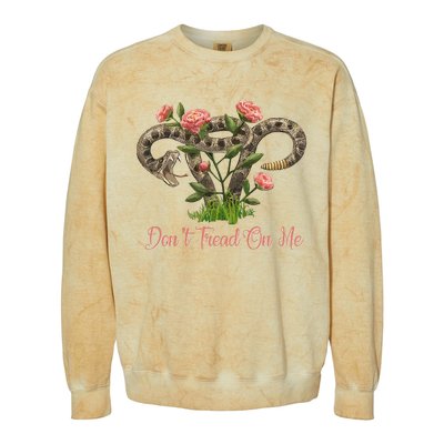 Don’T Tread On Me Colorblast Crewneck Sweatshirt