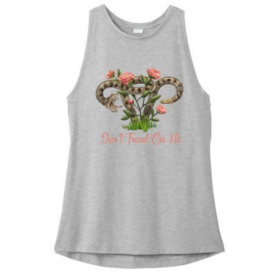 Don’T Tread On Me Ladies PosiCharge Tri-Blend Wicking Tank