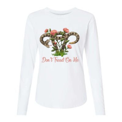 Don’T Tread On Me Womens Cotton Relaxed Long Sleeve T-Shirt