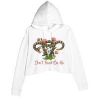 Don’T Tread On Me Crop Fleece Hoodie