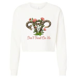 Don’T Tread On Me Cropped Pullover Crew