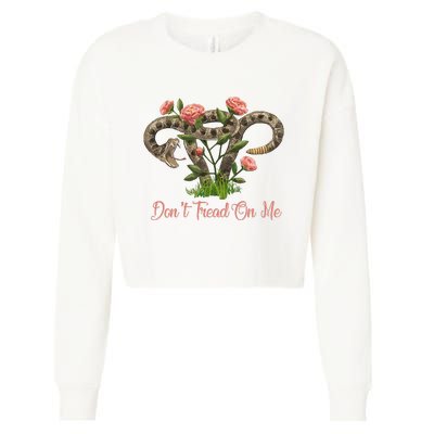 Don’T Tread On Me Cropped Pullover Crew