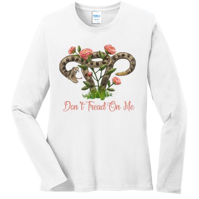 Don’T Tread On Me Ladies Long Sleeve Shirt