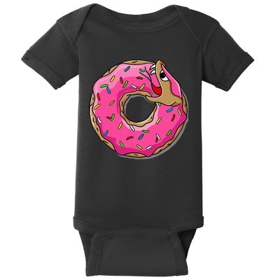 Donut Tread On Me  Baby Bodysuit