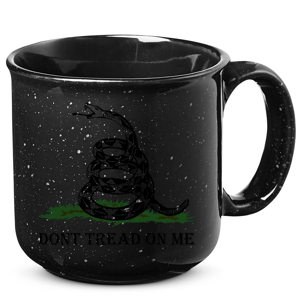 Dont Tread On Me | Gadsden Flag 15oz Campfire Ceramic Mug
