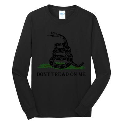 Dont Tread On Me | Gadsden Flag Tall Long Sleeve T-Shirt