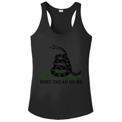 Dont Tread On Me | Gadsden Flag Ladies PosiCharge Competitor Racerback Tank