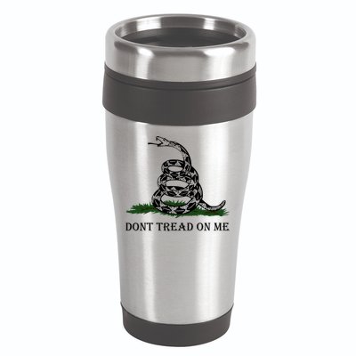 Dont Tread On Me | Gadsden Flag 16oz Travel Tumbler