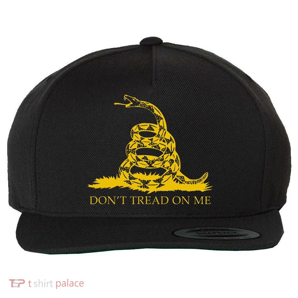 Don’T Tread On Me Wool Snapback Cap