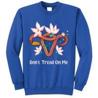 Don’t Tread On Me Uterus Gift Sweatshirt