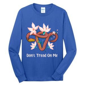 Don’t Tread On Me Uterus Gift Tall Long Sleeve T-Shirt