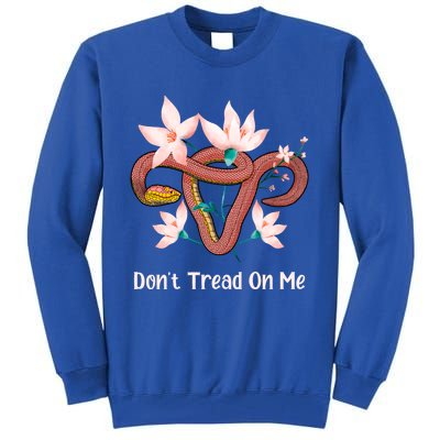 Don’t Tread On Me Uterus Gift Tall Sweatshirt