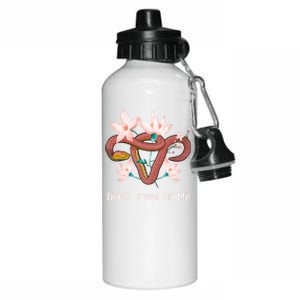 Don’t Tread On Me Uterus Gift Aluminum Water Bottle