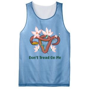 Don’t Tread On Me Uterus Gift Mesh Reversible Basketball Jersey Tank