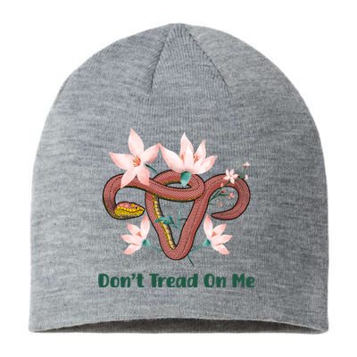 Don’t Tread On Me Uterus Gift Sustainable Beanie