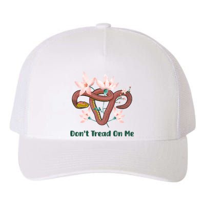 Don’t Tread On Me Uterus Gift Yupoong Adult 5-Panel Trucker Hat