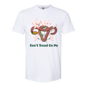 Don’t Tread On Me Uterus Gift Softstyle CVC T-Shirt