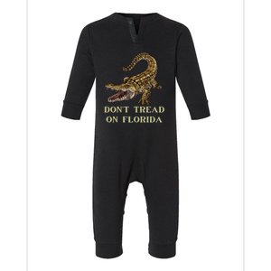 Don't Tread On Florida Infant Fleece One Piece