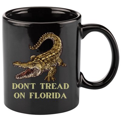 Don't Tread On Florida 11oz C Handle Ceramic Mug