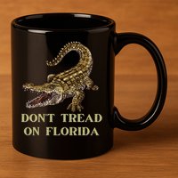 Don't Tread On Florida 11oz C Handle Ceramic Mug