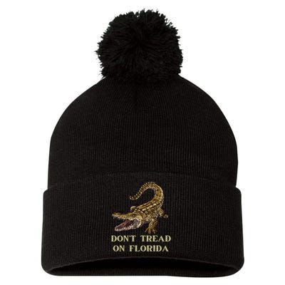 Don't Tread On Florida Pom Pom 12in Knit Beanie