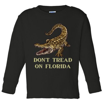 Don't Tread On Florida Toddler Long Sleeve Shirt
