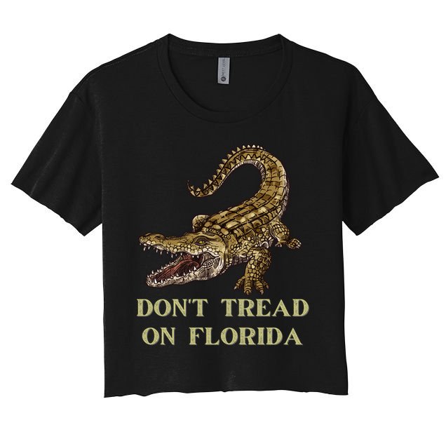 Don't Tread On Florida Crop Top