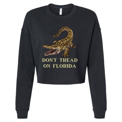 Don't Tread On Florida Cropped Pullover Crew