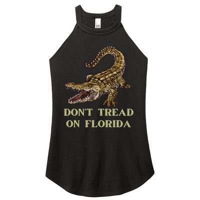 Don't Tread On Florida Women's Perfect Tri Rocker Tank