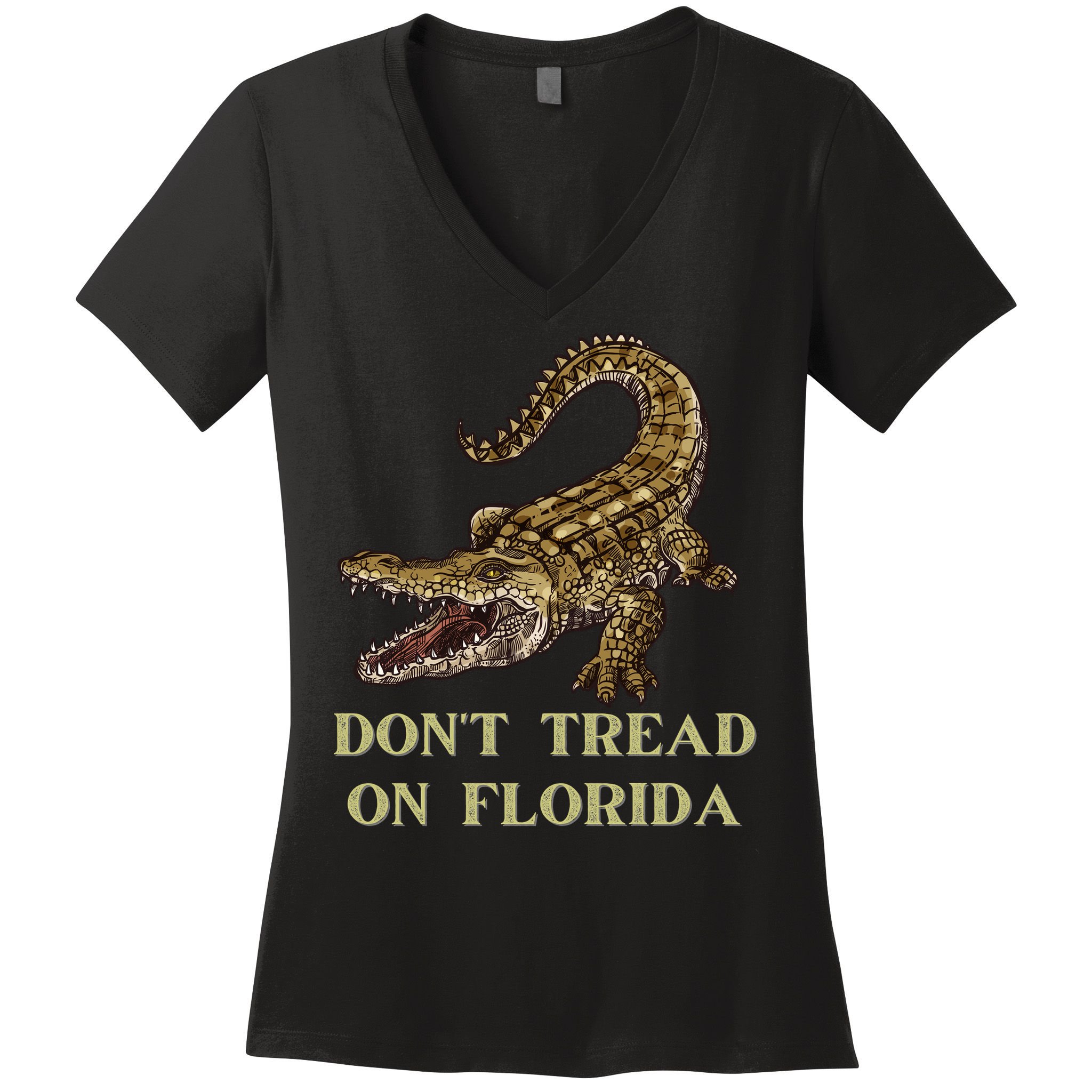 Don't Tread On Florida Women's V-Neck T-Shirt