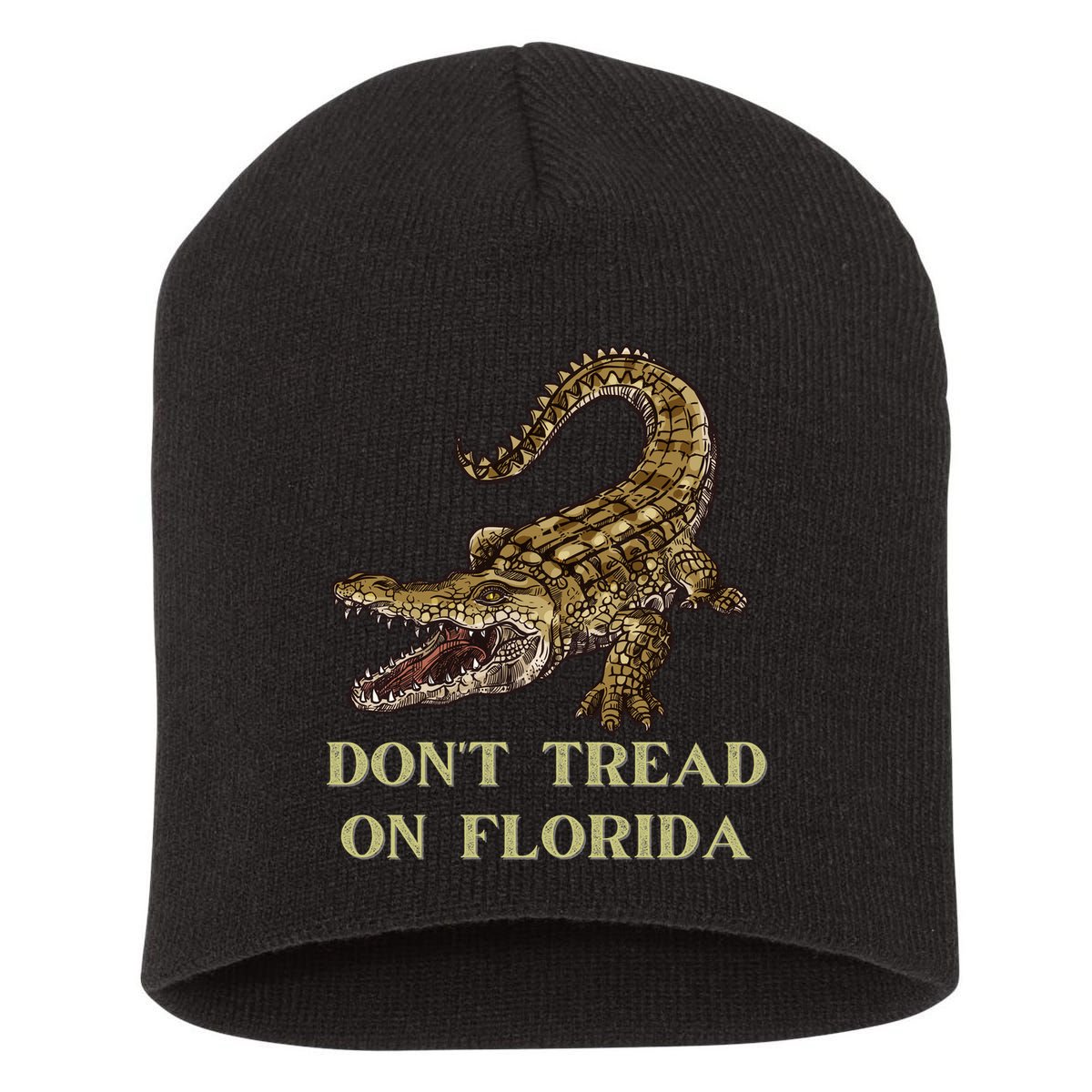 Don't Tread On Florida Short Acrylic Beanie
