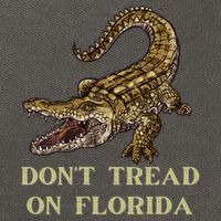 Don't Tread On Florida Cotton Canvas Backpack