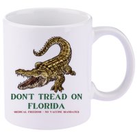 Don't Tread On Florida 11oz C Handle Ceramic Mug