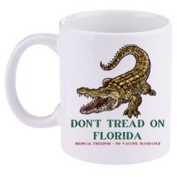 Don't Tread On Florida 11oz C Handle Ceramic Mug