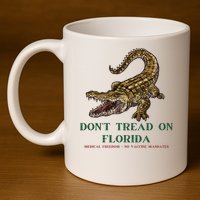 Don't Tread On Florida 11oz C Handle Ceramic Mug