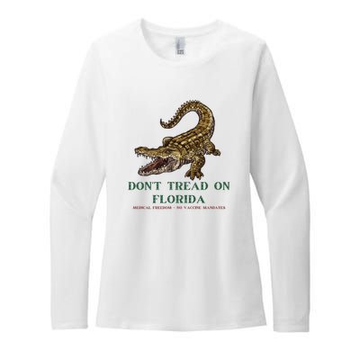 Don't Tread On Florida Womens CVC Long Sleeve Shirt