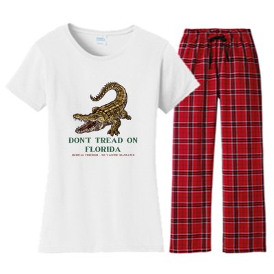 Don't Tread On Florida Women's Flannel Pajama Set